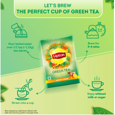 LIPTON GREEN TEA HONEY LEMON